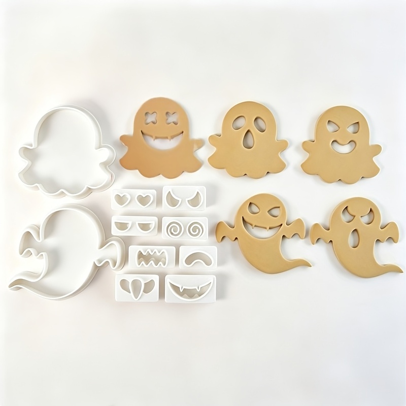 TEMU Halloween Cookie Cutter Mold, Baking Mold, Perfect For Halloween Decorations And Party Baking Supplies