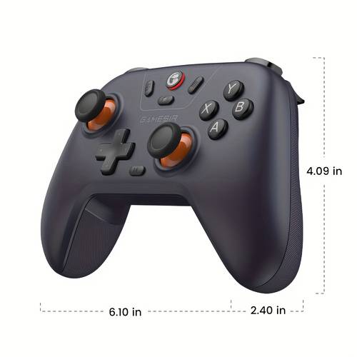 lite wireless gamepad controller with wireless dongle wired for switch for android ios pc steam games wireless