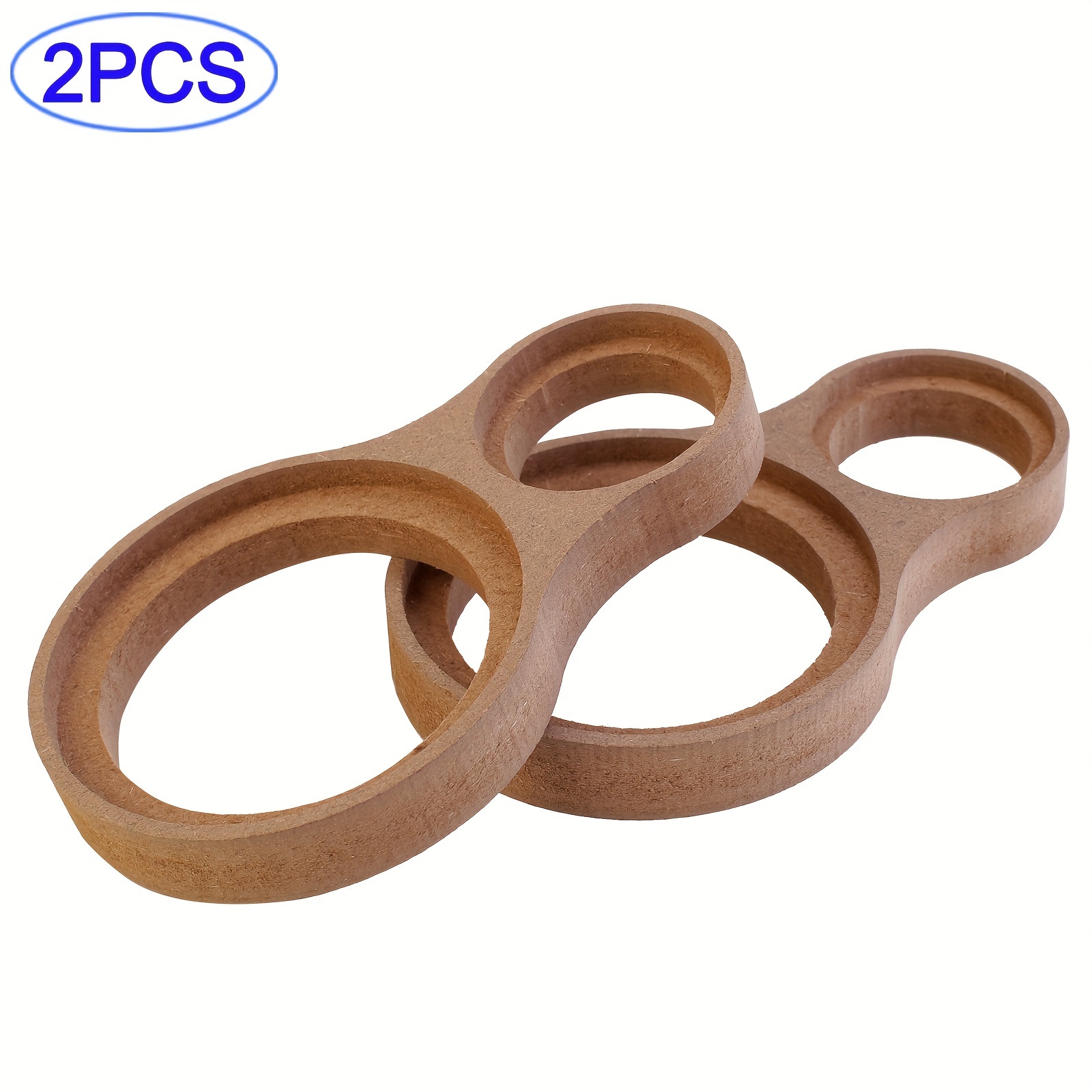 Kit Miglioramento Suono Auto Kit Rondelle Altoparlanti CHILDWEET 2 Paia - Distanziatori MDF Per Auto Da 6.5 Pollici Audio Auto - Foto 8