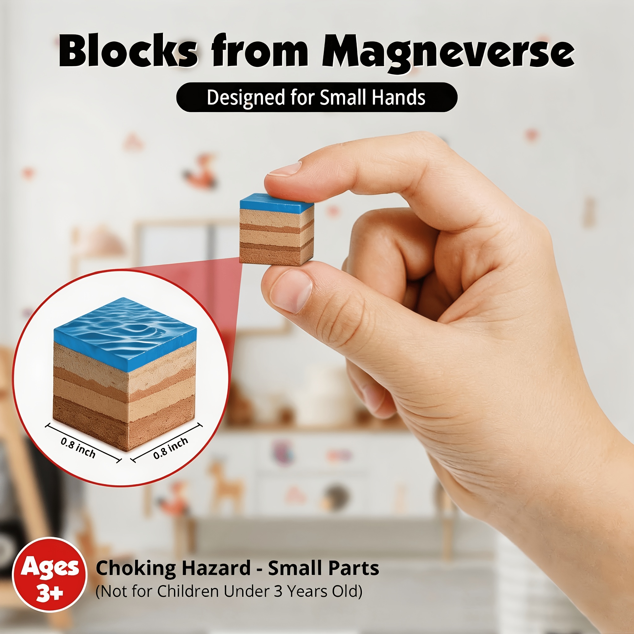 Magnetic Building Tiles, 500pcs Interactive Assembly Toy Set