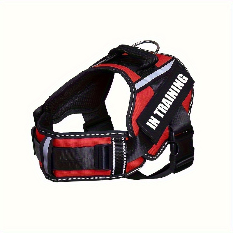 Adjustable Reflective Nylon Dog Harness, No Pull Vest
