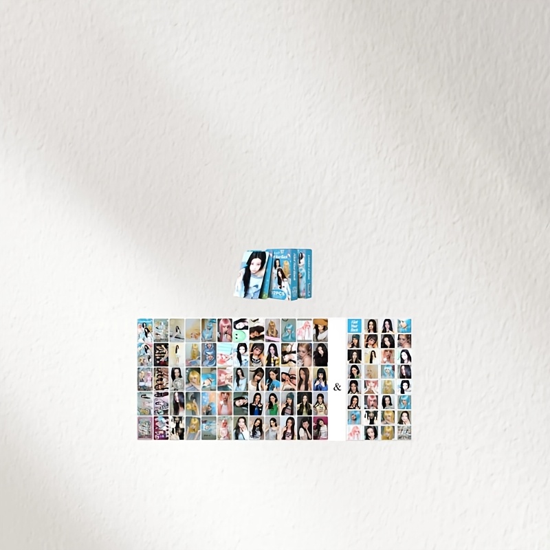 TEMU Set de pared de fotos para | 92 tarjetas y pegatinas de cara | Contiene 60 tarjetas + 32 pegatinas decorativas
