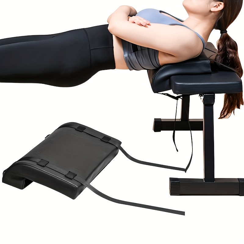 TEMU 1pc Sptp Large Hip Thrust For Bench Pad With Neck And Shoulder Support - Non-slip Foam Glute Workout Equipment Suitable For Home Gym, Compatible