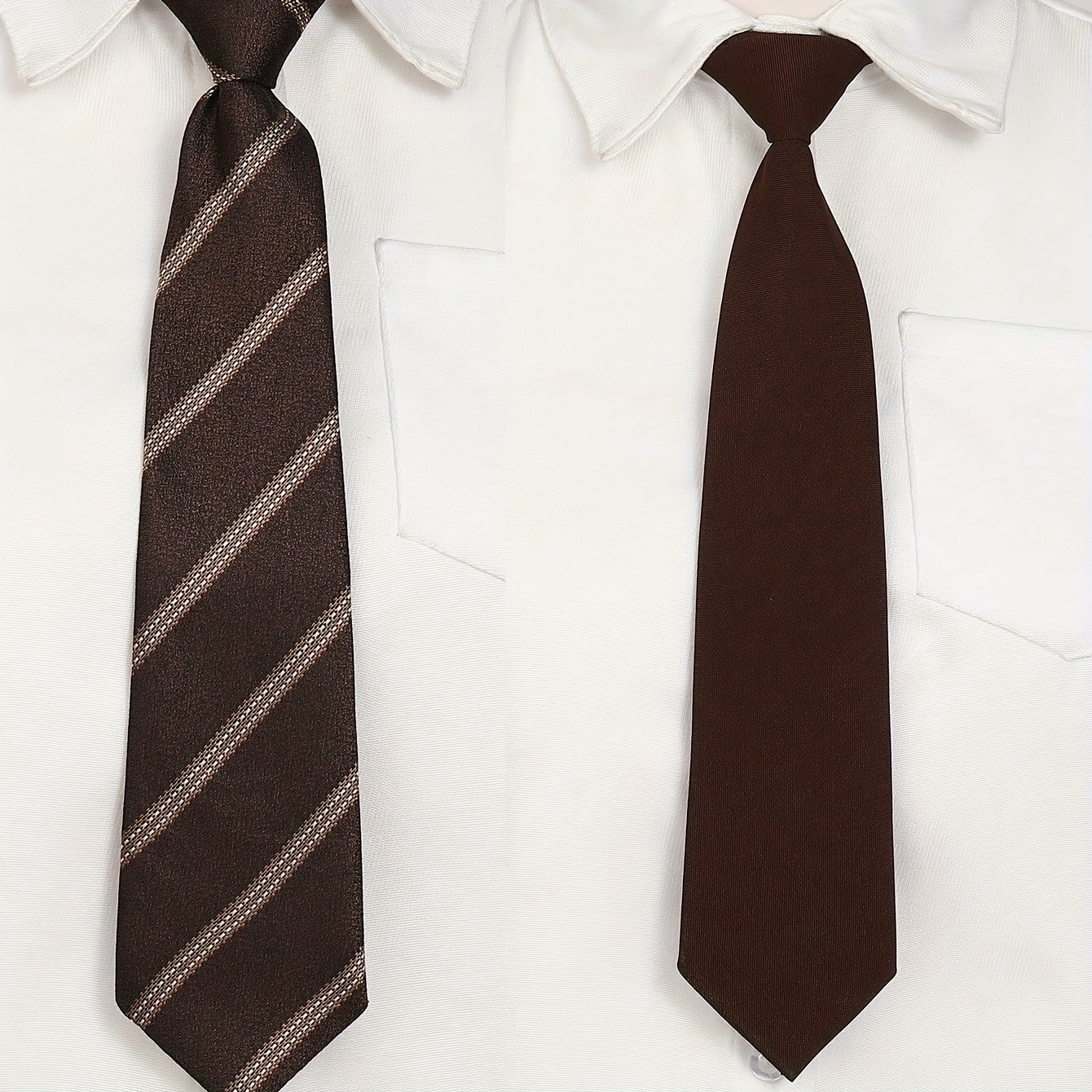 TEMU 2 Men's And Women's Neckties, School Uniform, Jk, Cosplay Necktie, Daily Wear