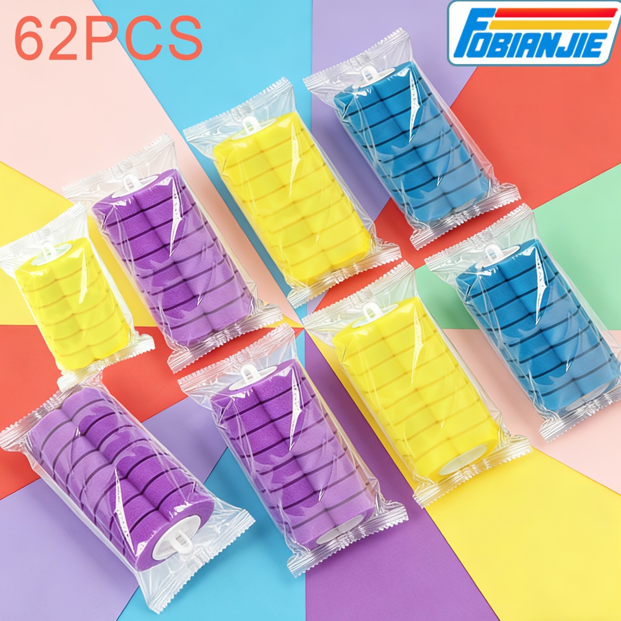 62pcs Toilet Brush Heads, A Great Household Item