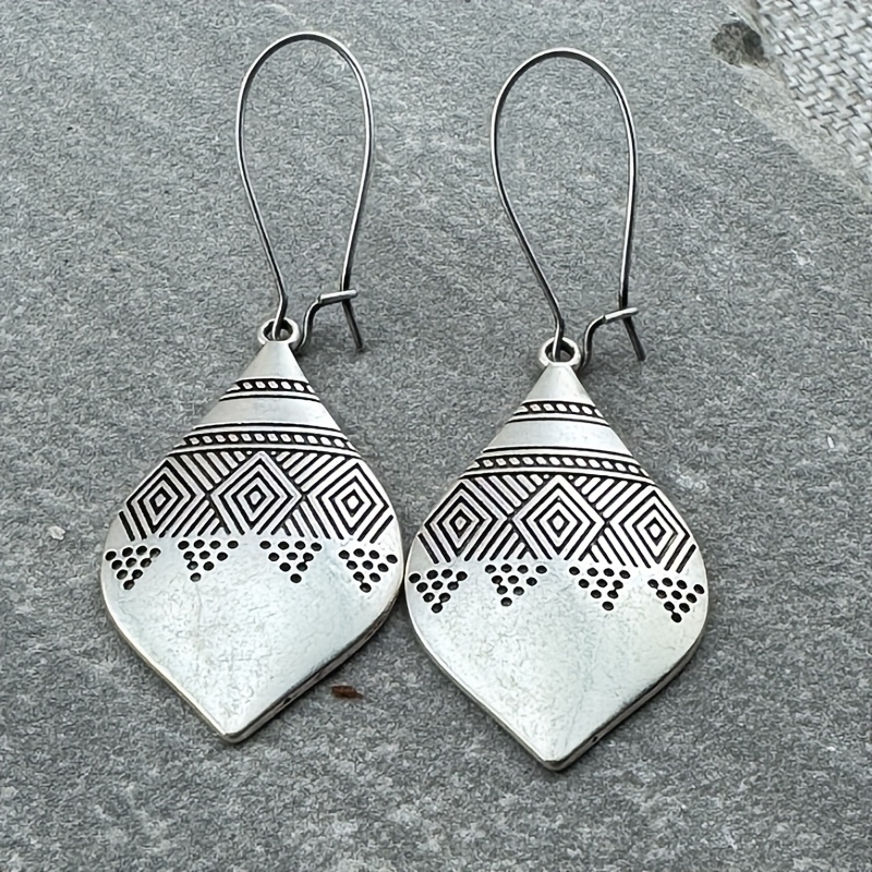 Vintage Bohemian Style Ethnic Drop Earrings — Gift for Her
