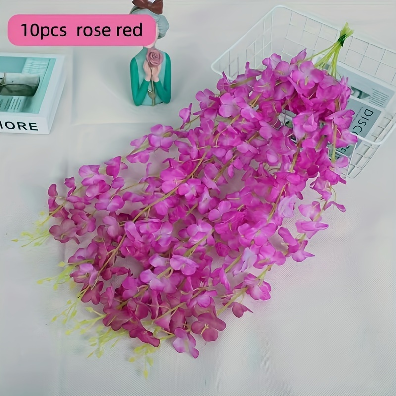 TEMU 10pcs, Simulation Flower Outdoor Holiday Wedding Decoration Flower