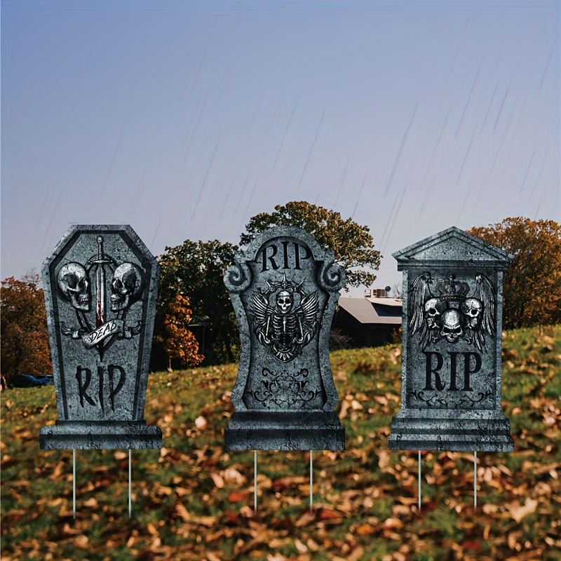 

[ ] 3pcs Halloween Set - & Decorations, Plastic, No Needed