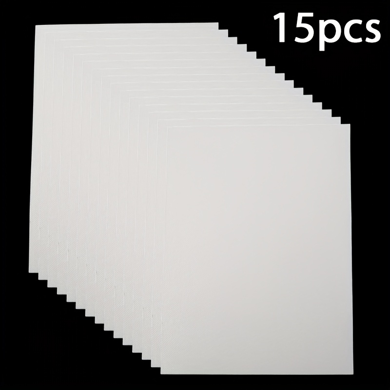 Image of 10/15pcs Water-soluble Stickers, Self-adhesive Printable Water-soluble Stickers For Embroidery