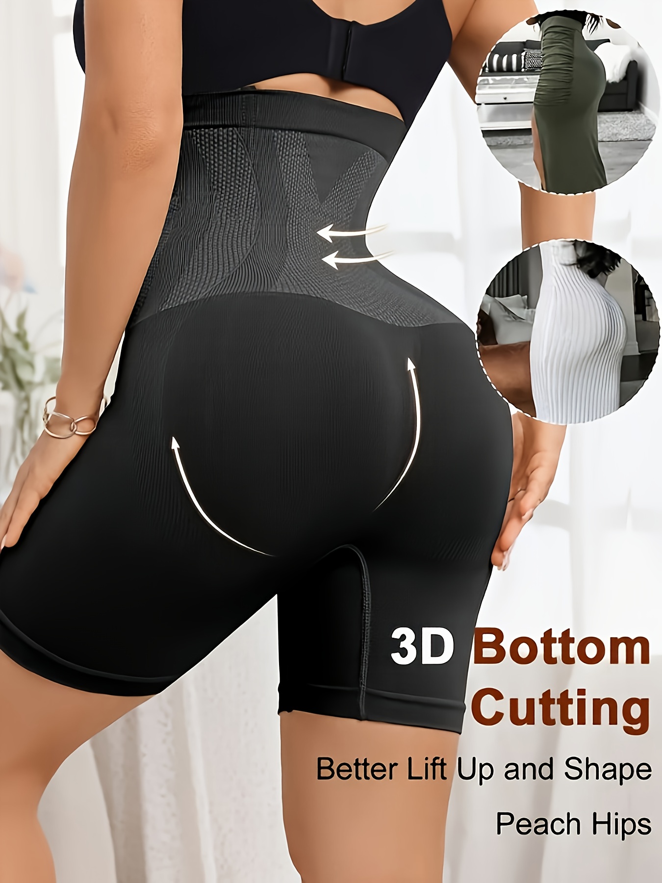 Ladies' High-Waisted Shaping Shorts for Autumn And Winter, Soft And Comfortable, Designed for Body Shaping And Tummy Control. These Seamless Underwear Provide High Waist Support, Lift The Buttocks, And Are Suitable for Daily Wear, Workouts