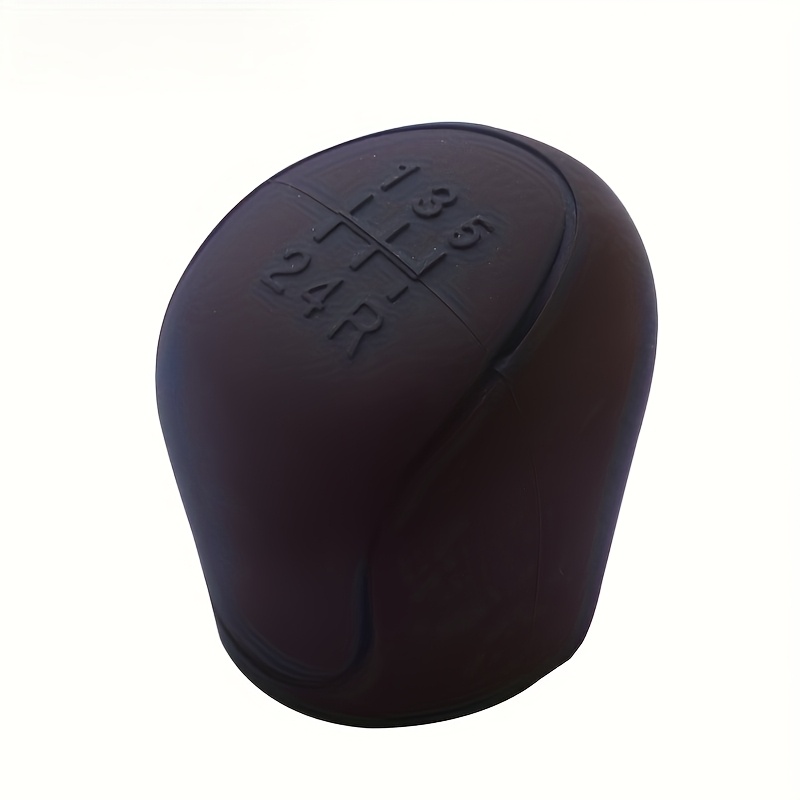 TEMU Cache Pommeau de Voiture, Manchon de Protection Antidérapant pour de Vitesse, Accessoire Intérieur de Voiture Manuel à 5 Vitesses