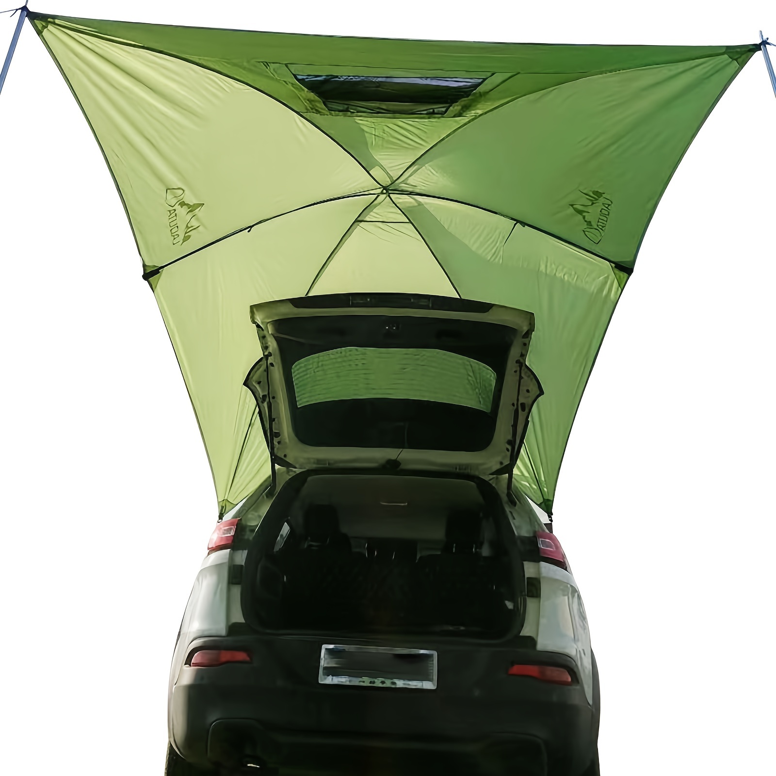 TEMU Waterproof Car Tail Tent, Sunshade Shelter For Outdoor Activities, Portable Boot , Awning For Camping, Picnics, Fits Vehicles With Straps And Carry Bag