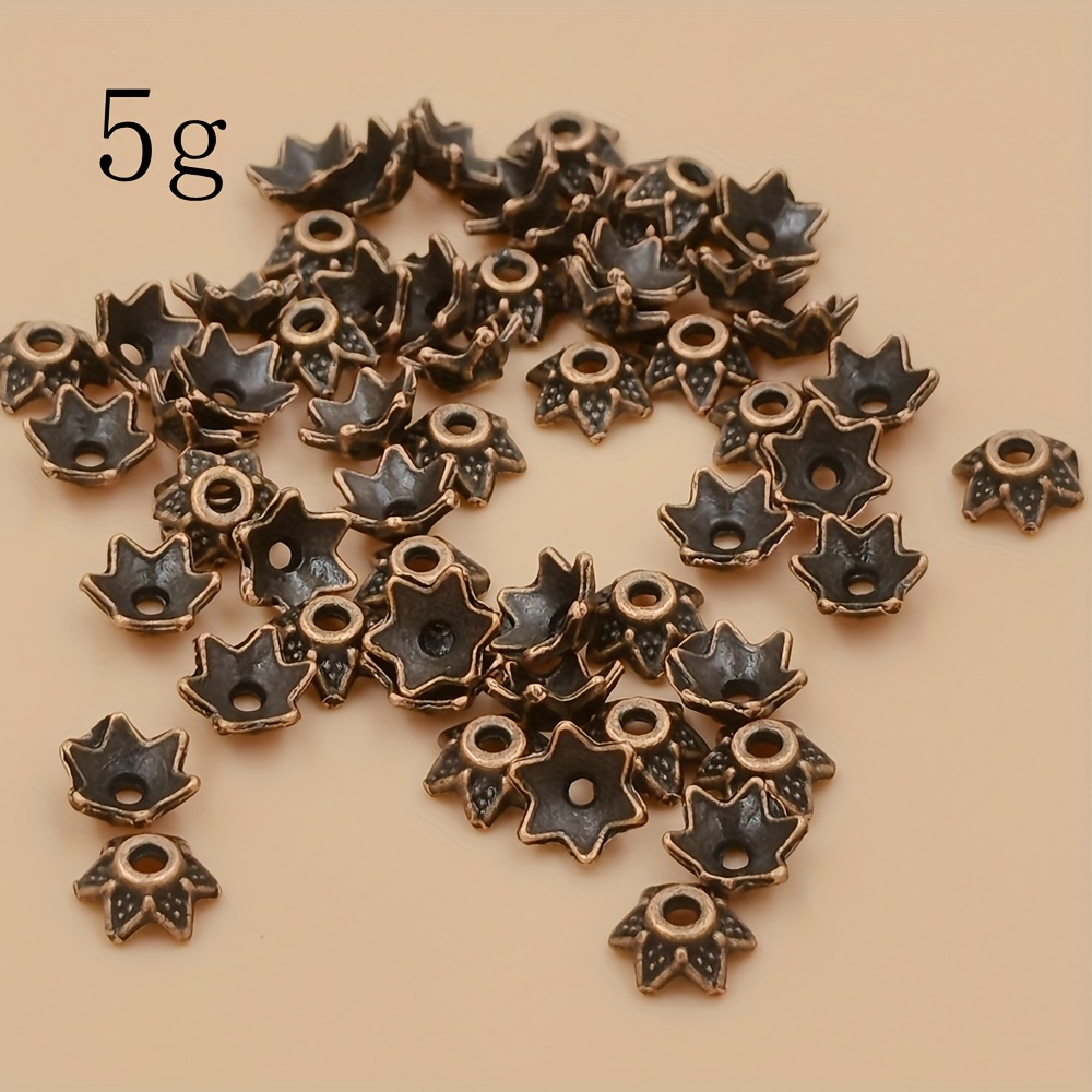 Image of 5g(about 26pcs) Beads Caps For Bracelet Necklace Earrings Jewelry Making Supplies Findings J-002