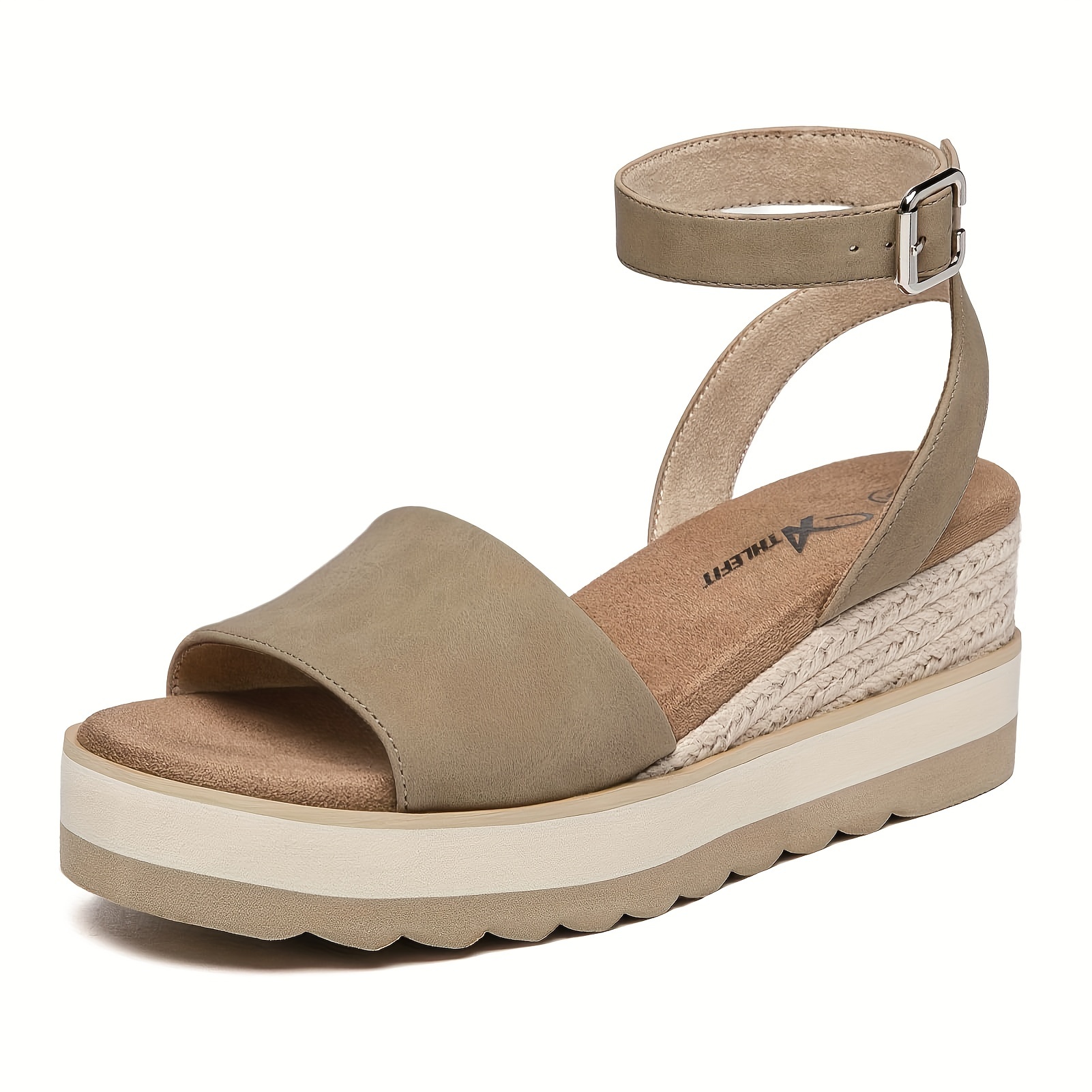 

Women's Platform Sandals, Comfortable Open Toe Ankle Buckle Strap Shoes, Women's Fashion Summer Shoes