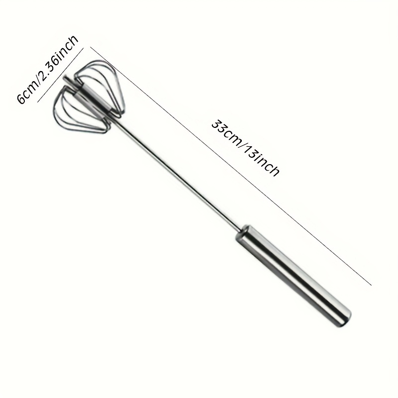 TEMU 2pcs Multi Functional Hand Manual Mixer - No Battery Required, Manual Operation For Baking And Cooking, Battery Free