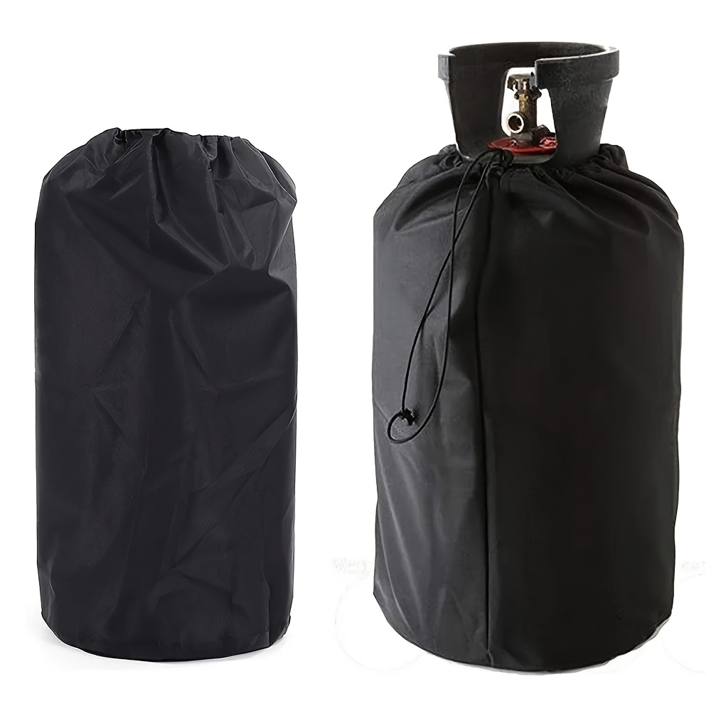 TEMU 1 pz Copertura per Bottiglia di Gas da Esterno, Tessuto Oxford Rivestito Argentato 210D, Manicotto Protettivo per Accessorio da Campeggio, Copri