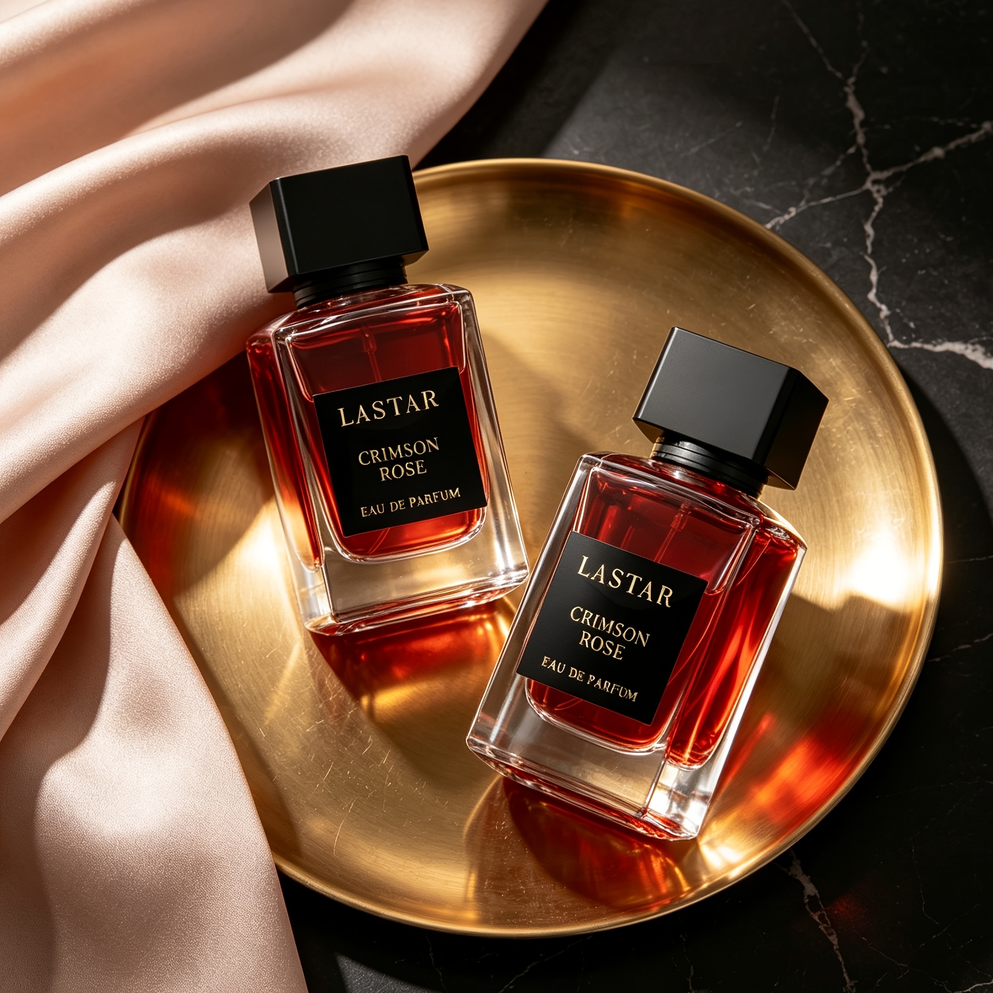 Image of 2pcs Red Women's Pheromone Perfume, 100ml Eau De Toilette Spray, A Scent, With Amber And Pine Resinlong-lasting And , Formulated With , Perfect For Valentine's Day Or Birthdays