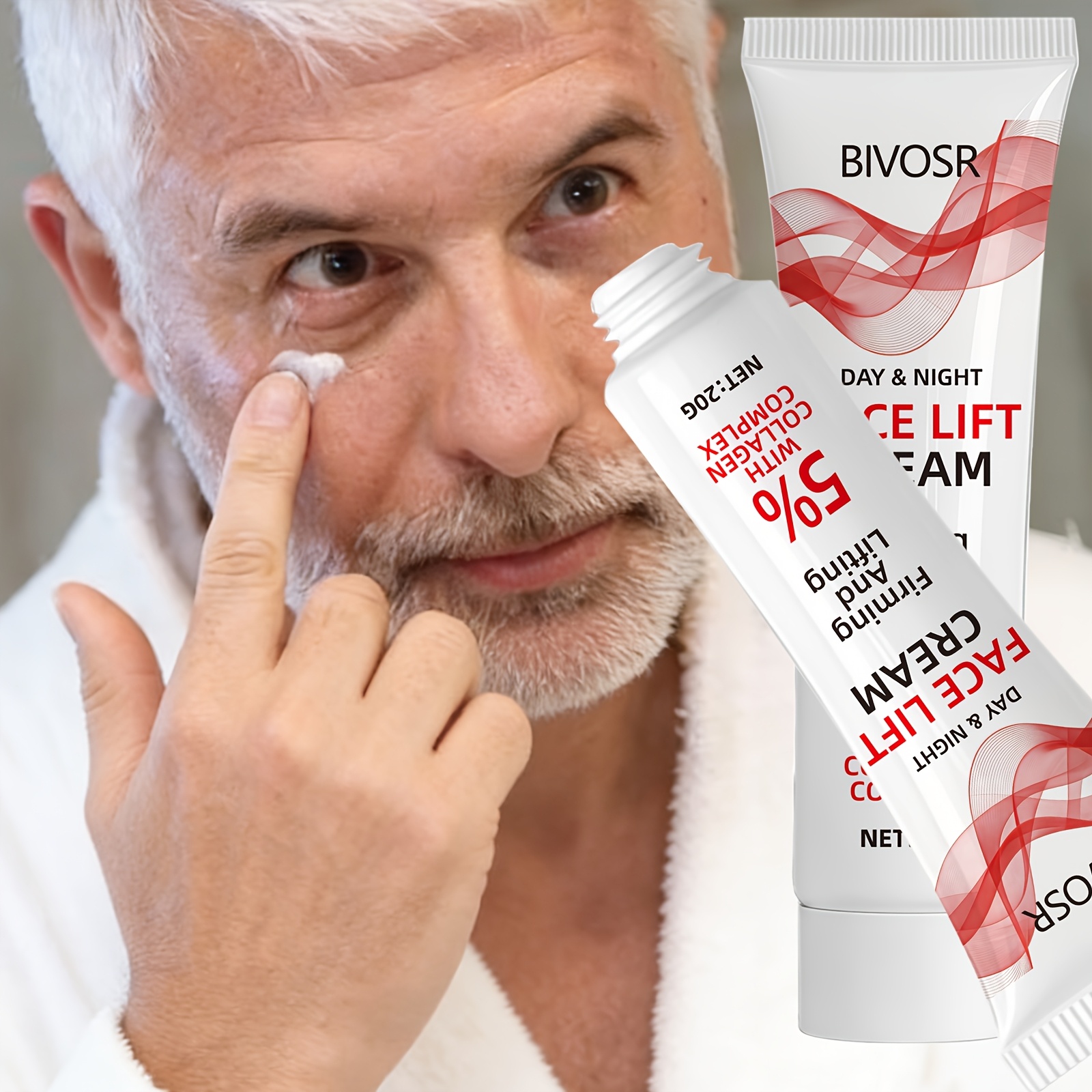 firming day and night eye and face cream collagen hyaluronic acid lifting and tightening sagging   hydration suitable for all light beige   unisex