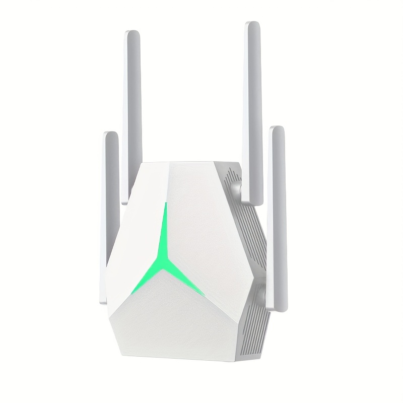 TEMU Fastest Wi-fi Extender Of 2025 - Wi-fi Repeater, 1167mbps Wall-penetrating Wi-fi Booster, Converts Single-band Wi-fi To Dual-band Wireless