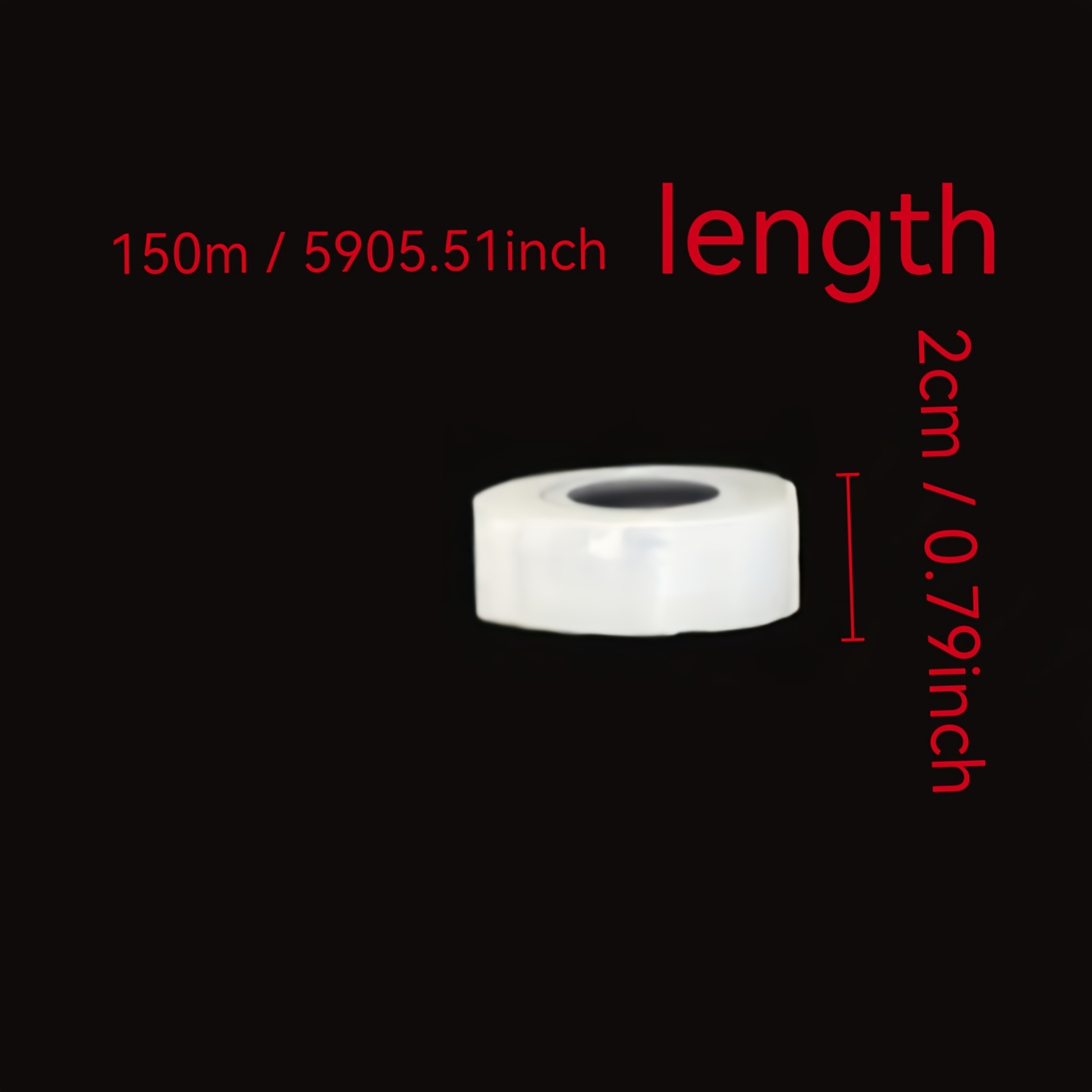 Image of 1pc Grafting Film Special Film Pe No Knot Thin Film Self-adhesive Type Tree Grafting Tape Bandage Band Wrapping Film