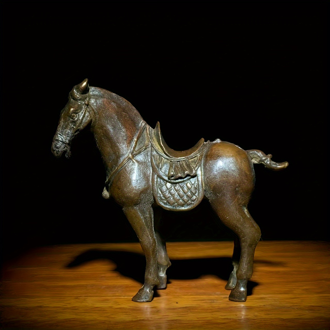 

Vintage Horse Statue, Success Symbol Equine Desk Ornament, Decor, Office Paperweight, Artistic Collectible