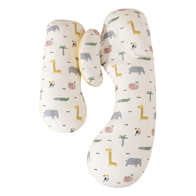 Pregnancy Pillow for Side Sleeping, Designed for Support During Pregnancy, with a Removable And Washable Cover, Ideal for Summer Use