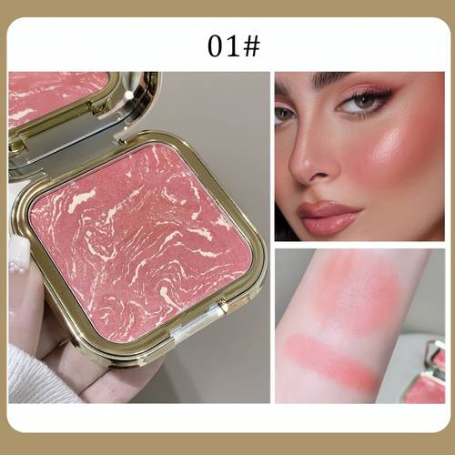 brightening blush is moisturizing and easy to apply with resistant and sweat proof providing long suitable for types for beginners