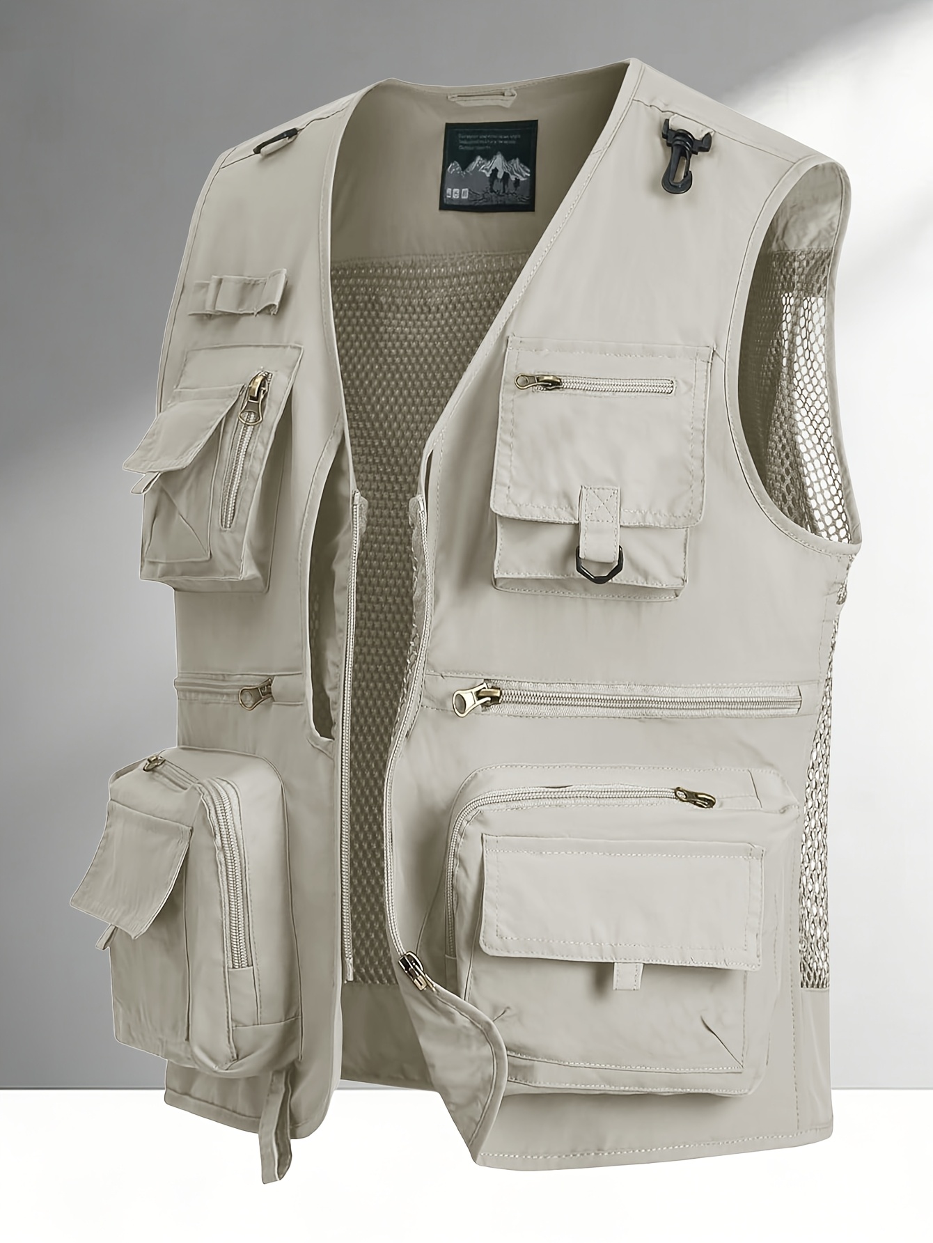item picture new multi pocket workwear vest for photography filming directing   media and   outdoor fishing and casual vest mens gilet