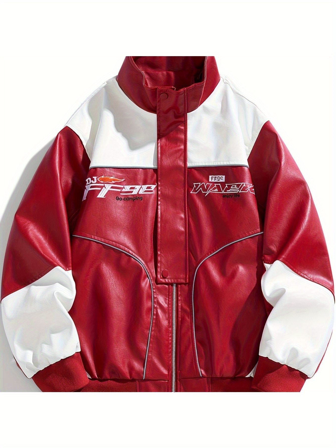 racing jacket sold on Temu United States