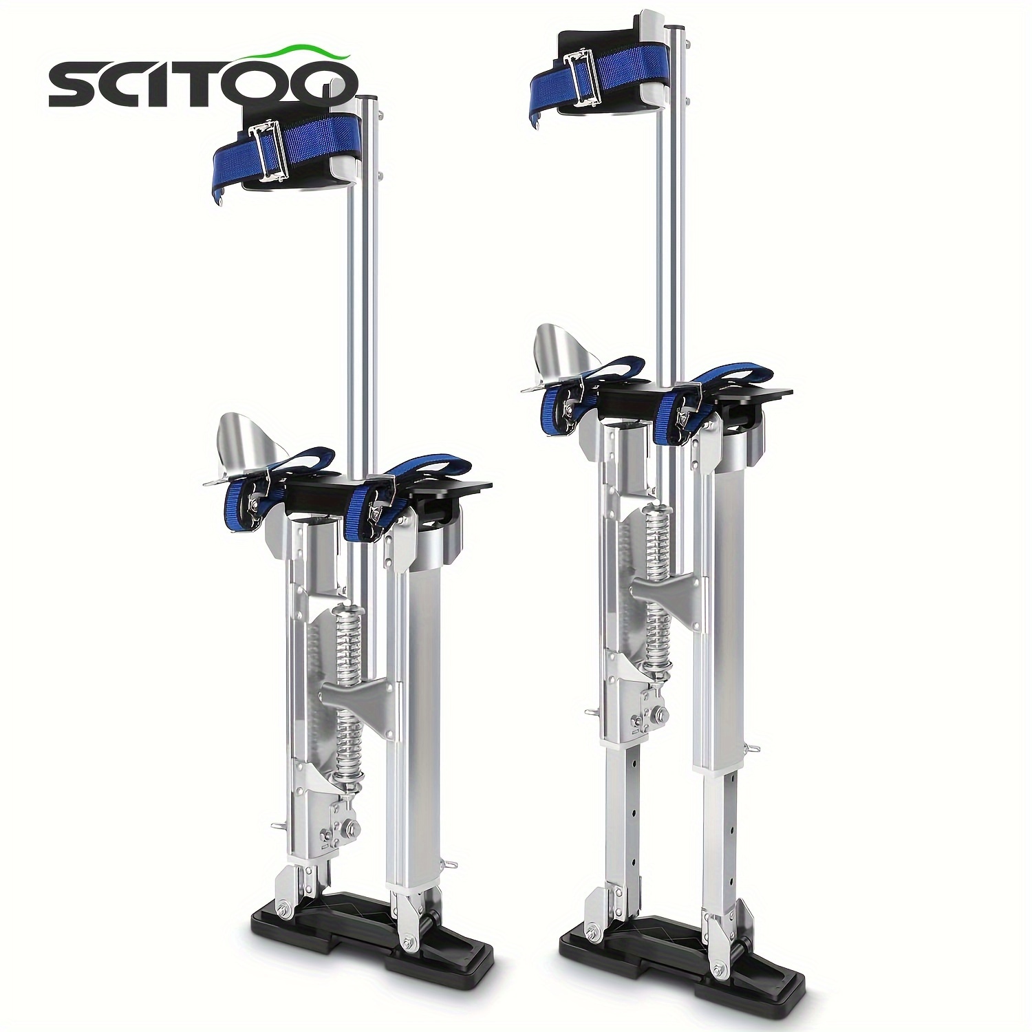 

15''-23'' Drywall Stilts For Adults Adjustable Aluminum For Drop Ceiling Painting Painter Taping Or High Shrub Trimming