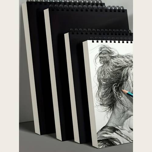 sketch book top spiral bound 1 sheets acid free art sketchbook artistic drawing painting for beginners artists as christmas gift easter gift winter new year