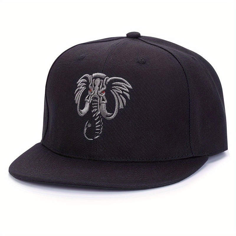 Animal Raptor Embroidery Baseball Baseball Hat, Dad Hats Black Hip Hop Snapback Hats Lightweight Adjustable Sports Hat for Women Men,Temu