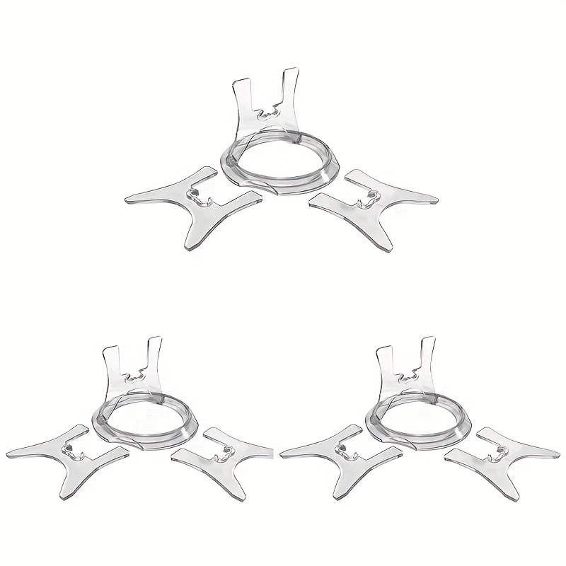 TEMU 3pcs/5pcs Support de moulinet de pêche Baitcasting Support de moulinet Rack Support d' de moulinet de pêche spinning Rangement Collection