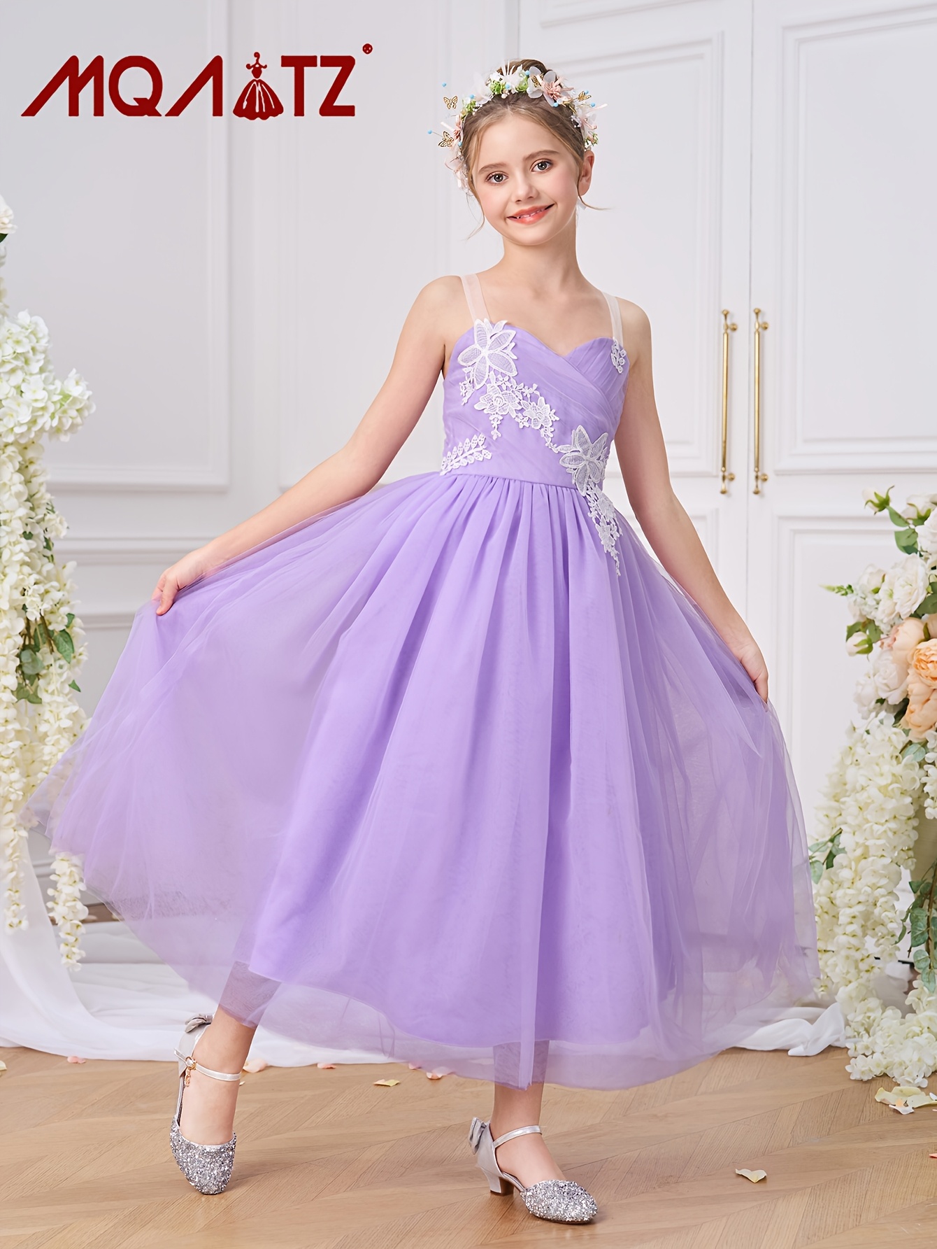 big girl princess dresses Amazon.com: MYRISAM Little Big Girls Applique Lace Princess Pageant Dresses  Long Sleeve Bridesmaid Wedding Party Birthday Long Gown Dusty Rose 4-5T:  Clothing, Shoes & Jewelry