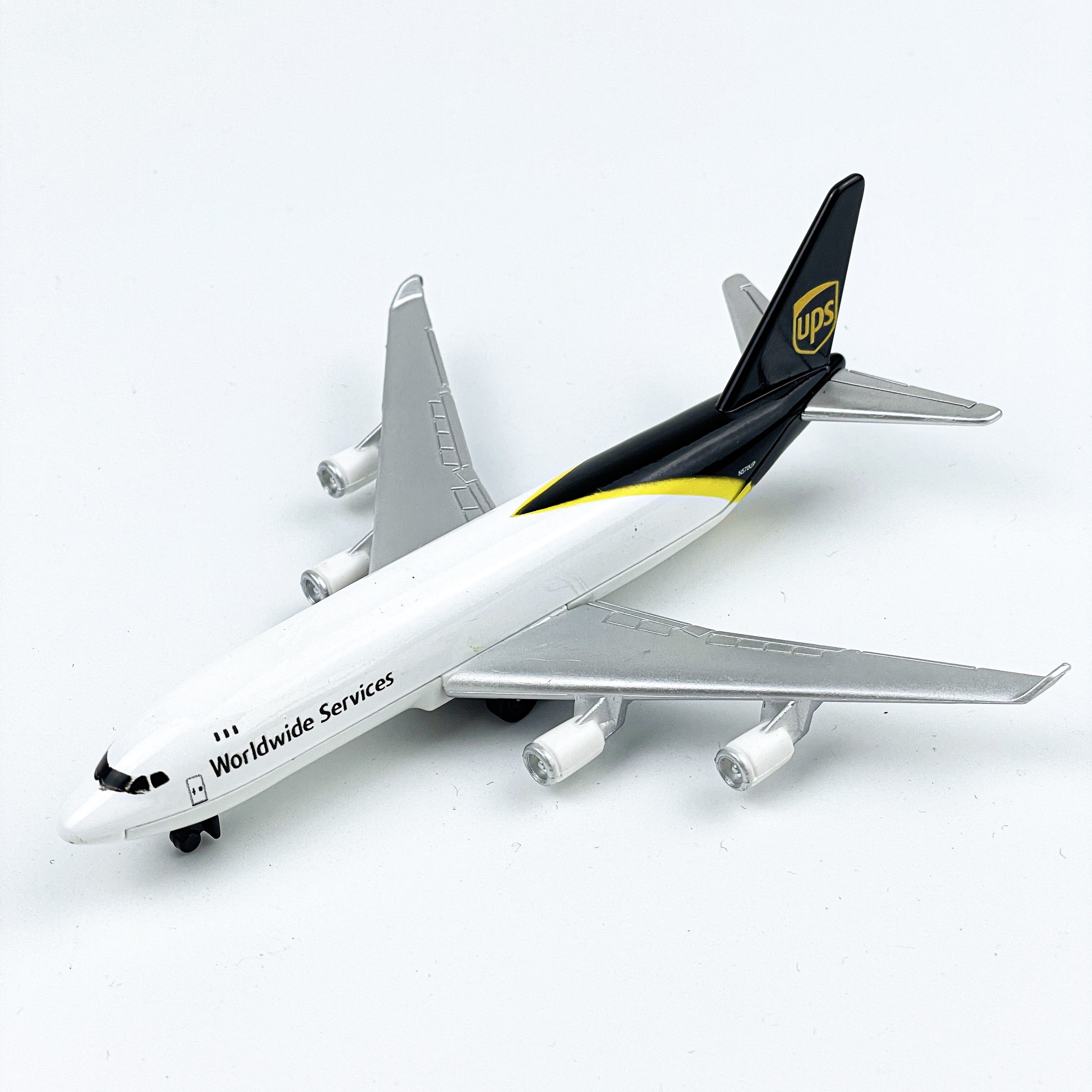 

Ups Diecast Metal Toy Aircraft Model - Push Action Airplane For Kids, Collectible Home Decor, Ideal For Christmas & Birthday Gifts, Suitable For Ages 3-12