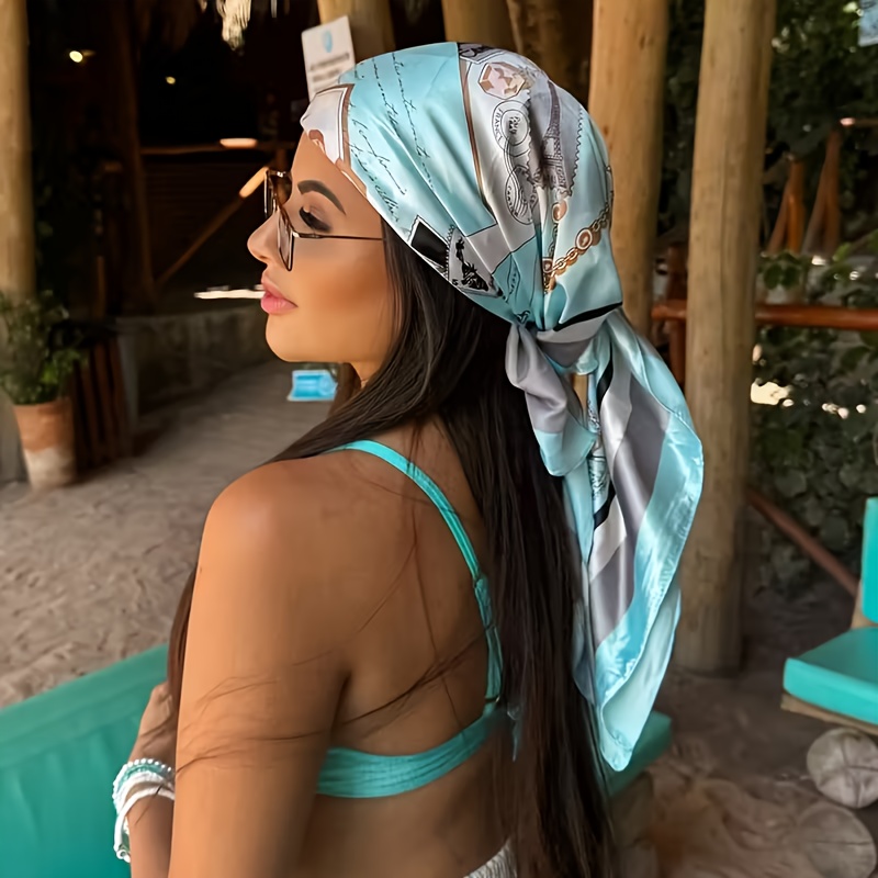 hair bandana sold on Temu United States display picture 1