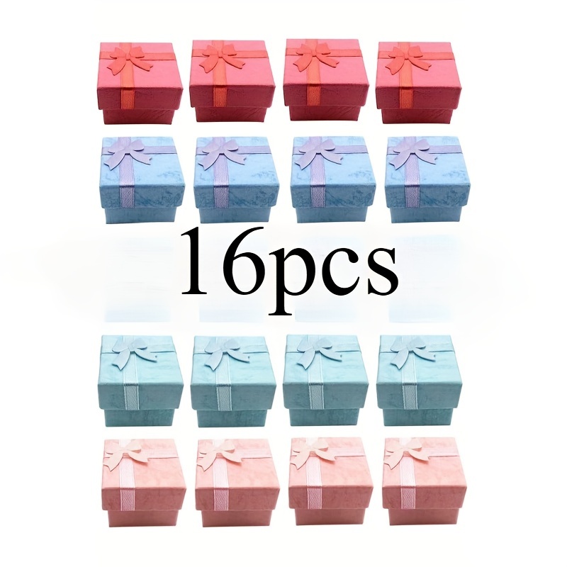 Assorted Color Small Hard Gift Box Set