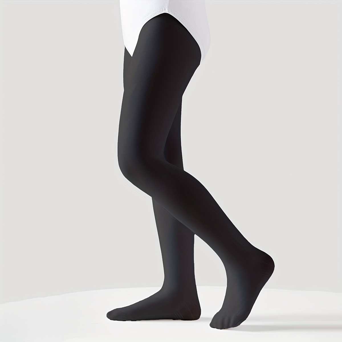 TEMU 1pc Girls' Leggings - Ideal For Dance Practice, School &