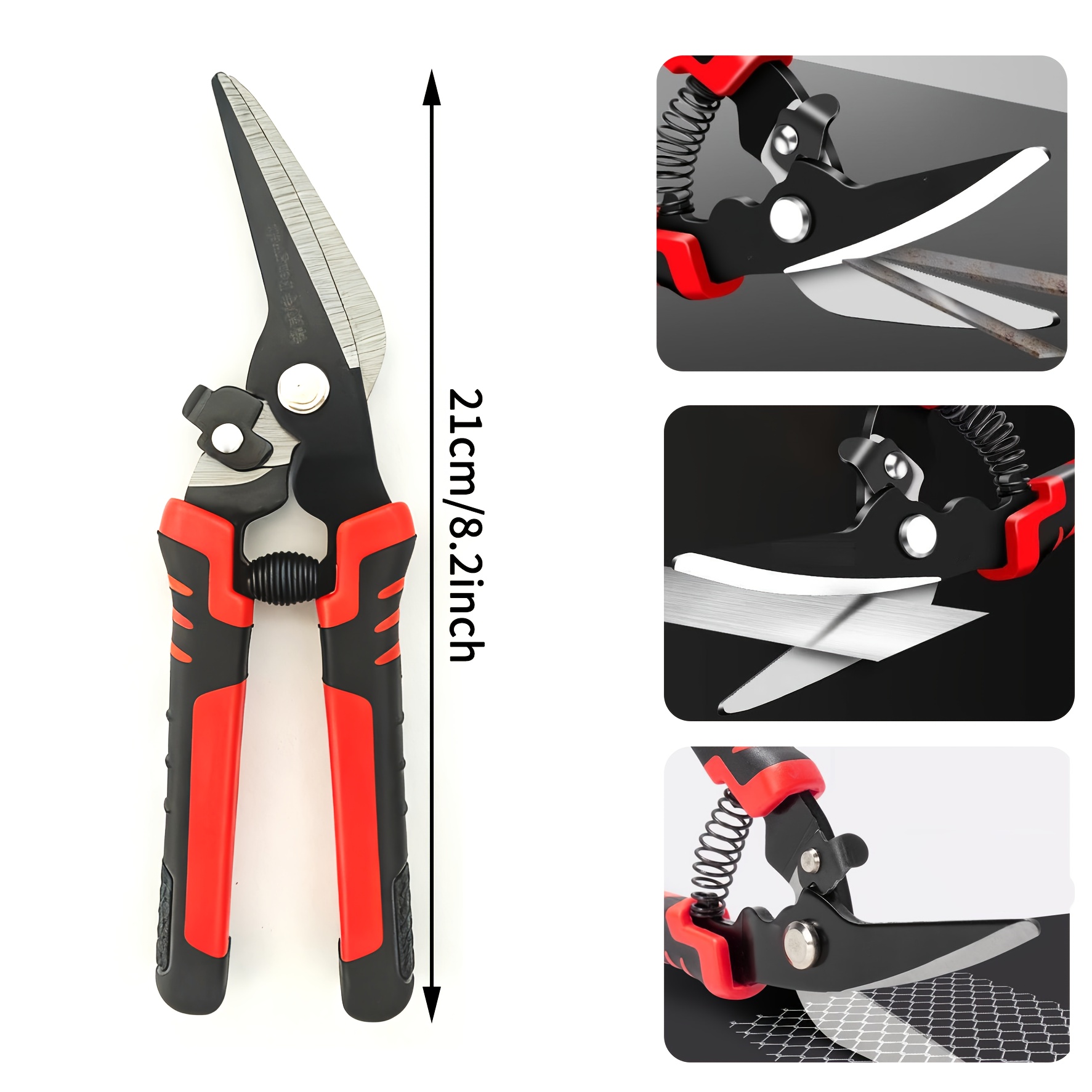 E-shop Professionelle industrielle Mehrwege-Metallschere, Hochleistungs-Luftfahrt-Avianschere zum Schneiden von , Platten, Metallpaneelen PVC-Rohren,