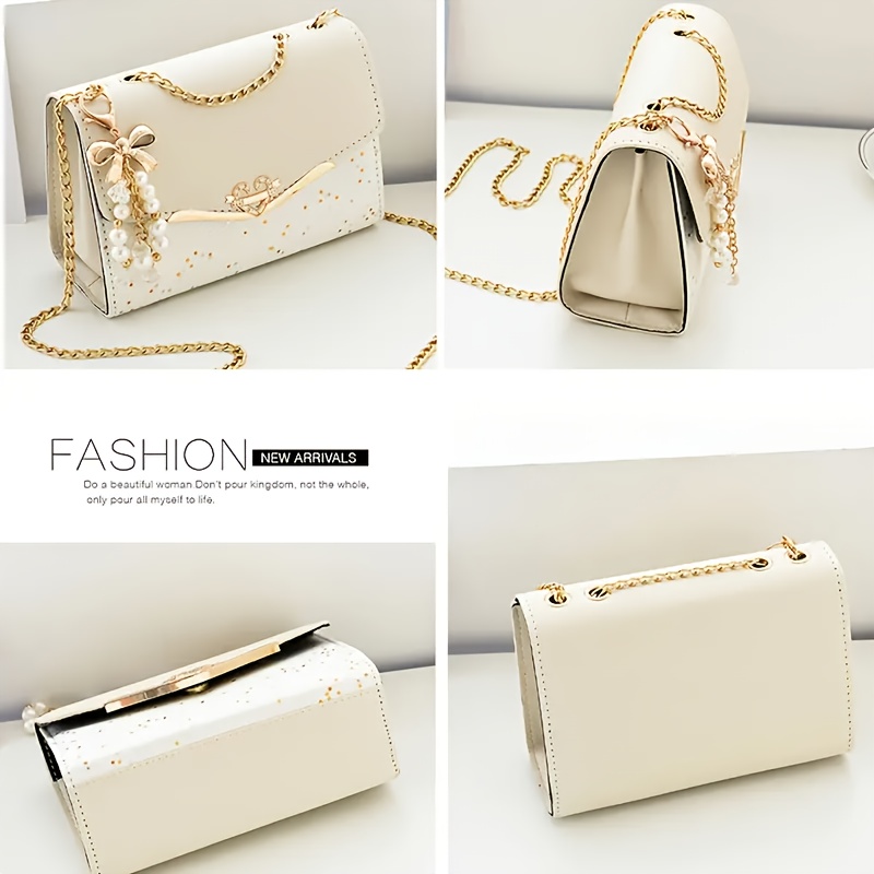 Bolsa transversal para senhora com fecho  7