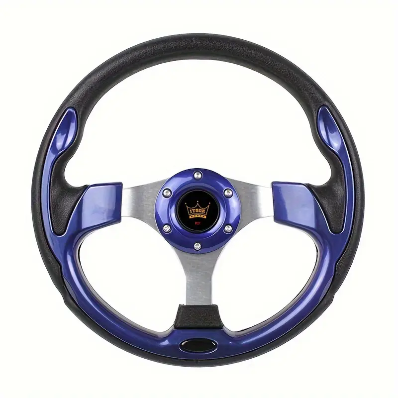 Volante De Coche Universal De 35 Cm/14 Pulgadas, Cuerno De C Volante De Coche Universal De 35 Cm/14 Pulgadas, Cuerno De C