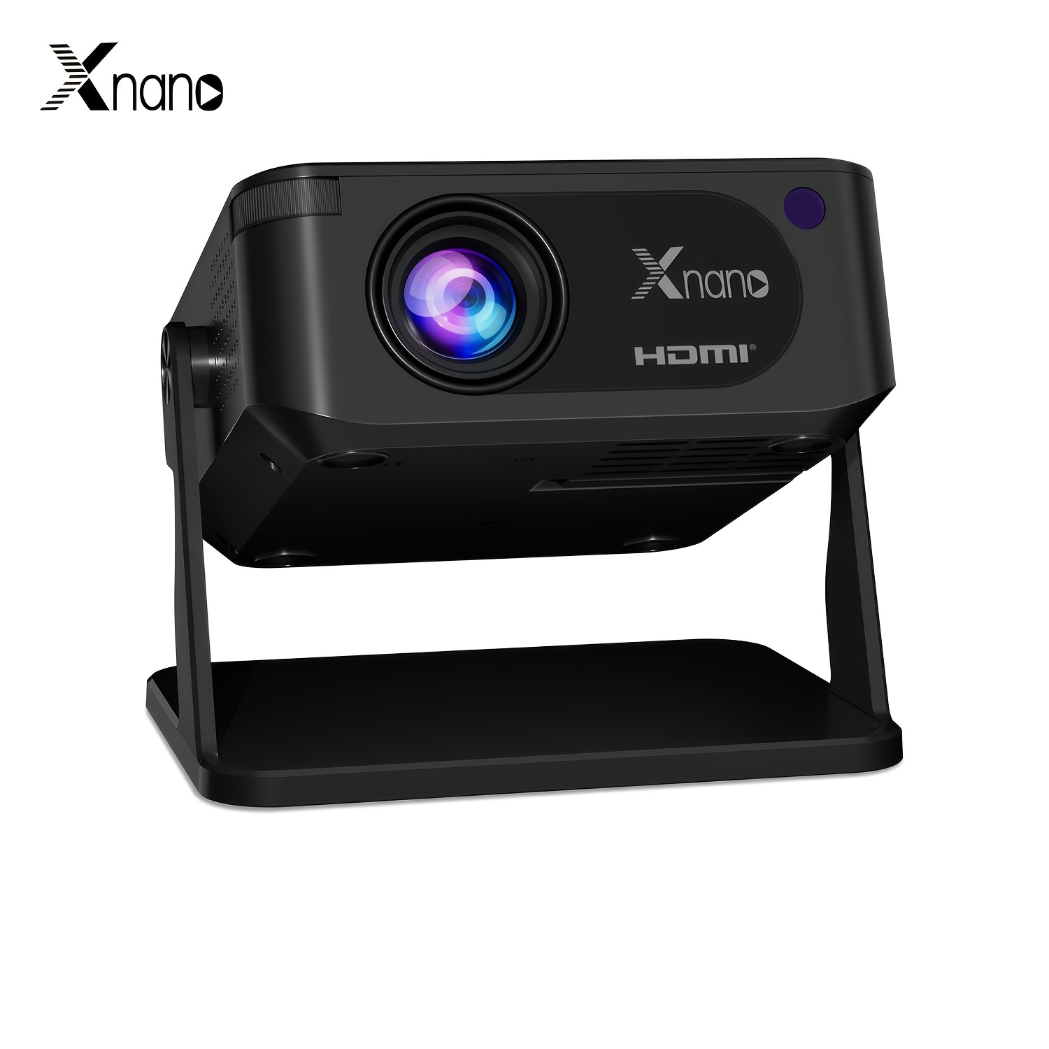 TEMU Projector Mini Ha109 Android11.0 Smart Projector, Support 4k, Hd Size 40-201 Inch, Wifi 6 & Bt 5.0, Support Auto Keystone (vertical) 4d Keystone