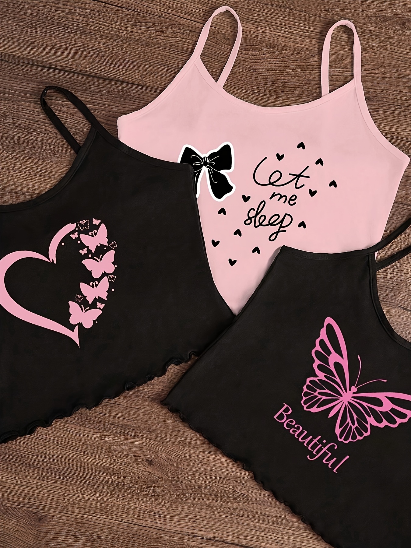 Conjunto de pijama de 3 peças  3