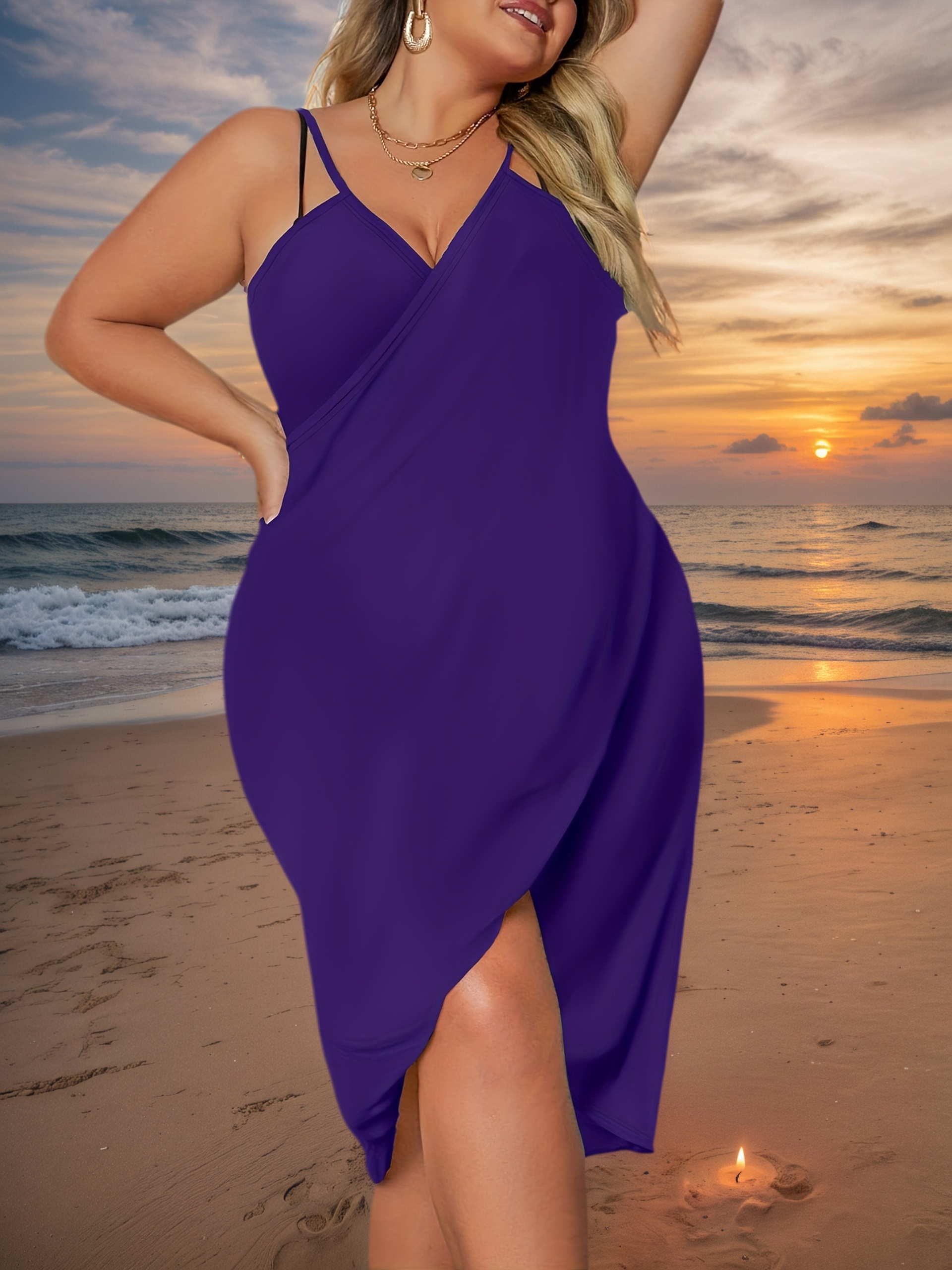 beach kaftan dresses uk Older Girl Candy Striped Navy Dress – pennymeade main image 0