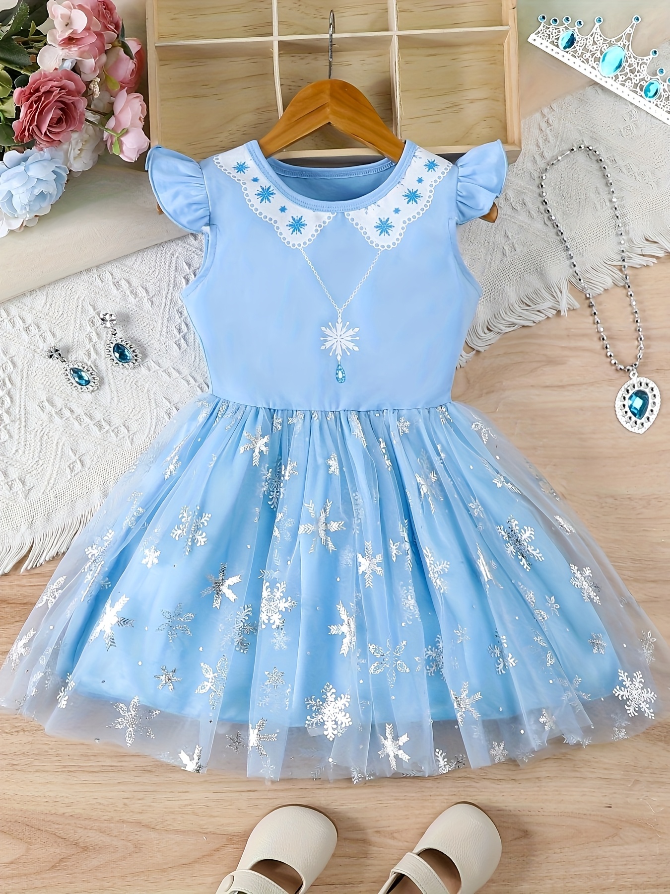 princess polly baby blue dress 24M Toddler Baby Girls Ball Gown Sleeveless Frilly Dress Princess ROYAL BLUE