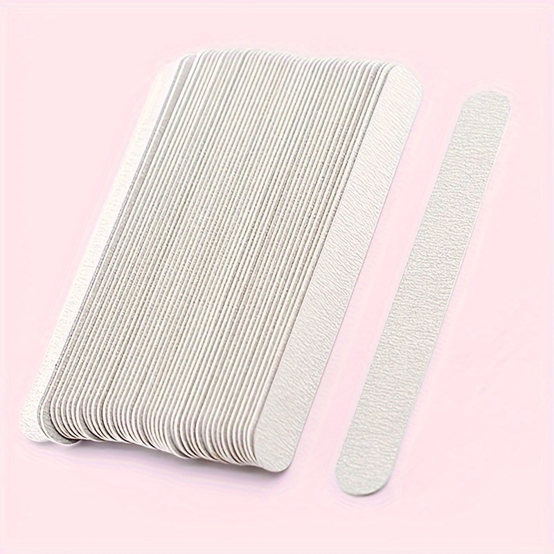 13pcs Washable Single-Sided Grey Sandpaper Nail File Set