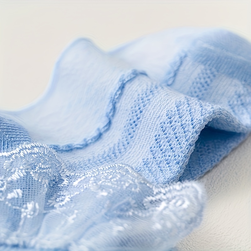 5 Pairs of Girls Socks Lace Ruffle Breathable And Comfortable Dance Princess Socks