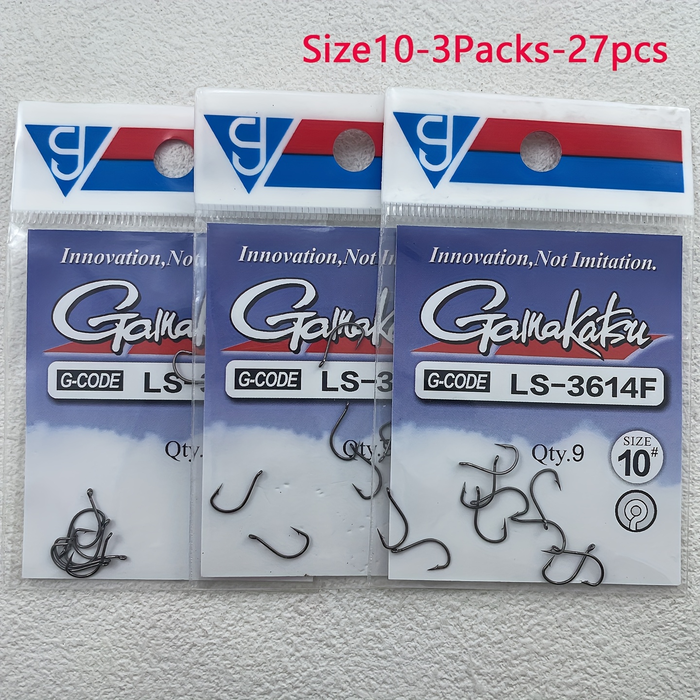 E-shop 21/24/27/30 Stück Ise Nii Angelhaken Marlin Angelhaken Non-Run Angelhaken