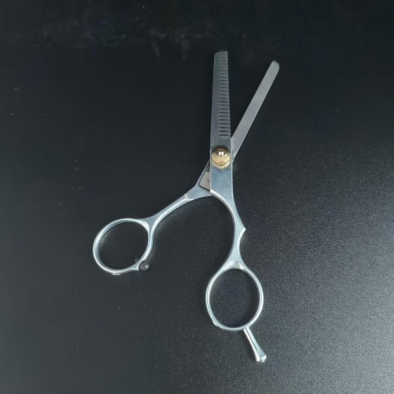 E-shop Professionelle Unisex Haarschneidescheren, Ausdünnungsscheren für entspannte Texturhaar, Duftfreies Friseurset mit Etui für Männer & Frauen