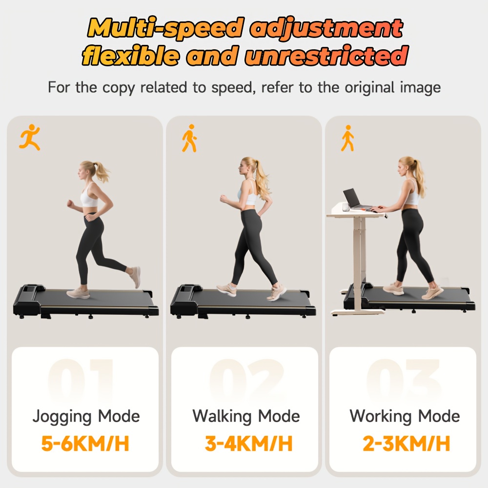 Intelligent Walking Treadmill with 10% Slope for Home Use